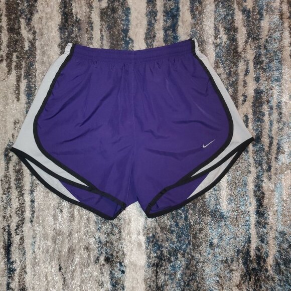 Nike Purple Dri Fit Running Shorts || Sm EUC - Picture 1 of 13